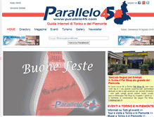Tablet Screenshot of parallelo45.com